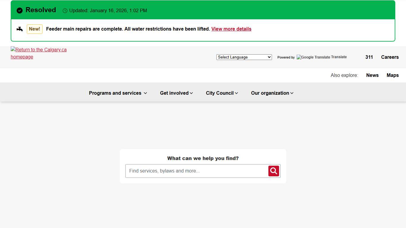 The City of Calgary - Home Page